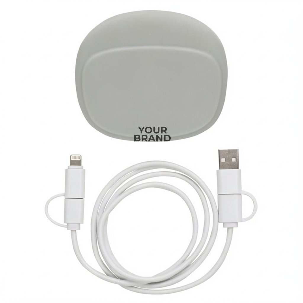 Stow 'N Go 4-in-1 60W PD 39" Data & Fast Charging Cable with Silicone Pouch