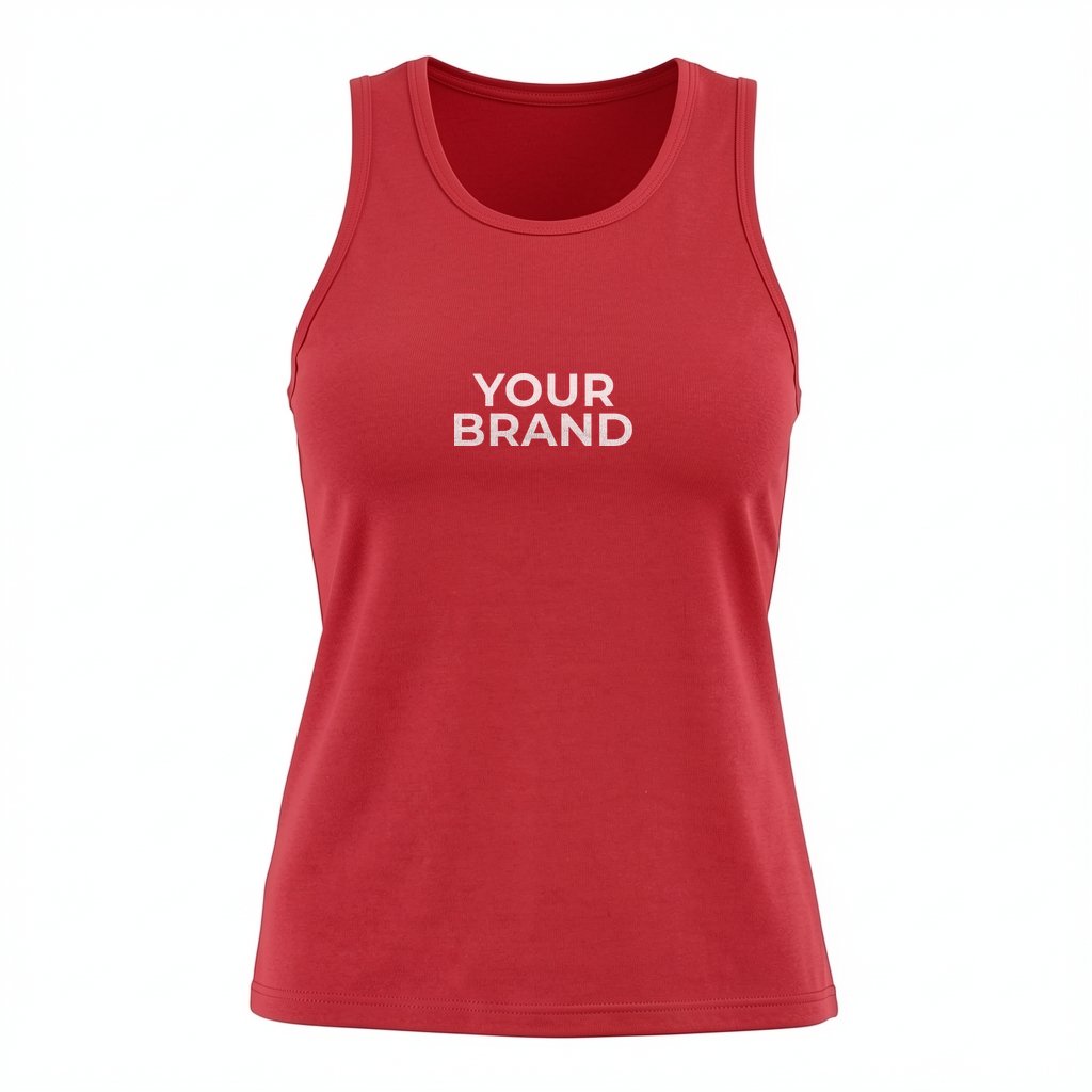 Girls' Solid Racerback Tank Top - 1203