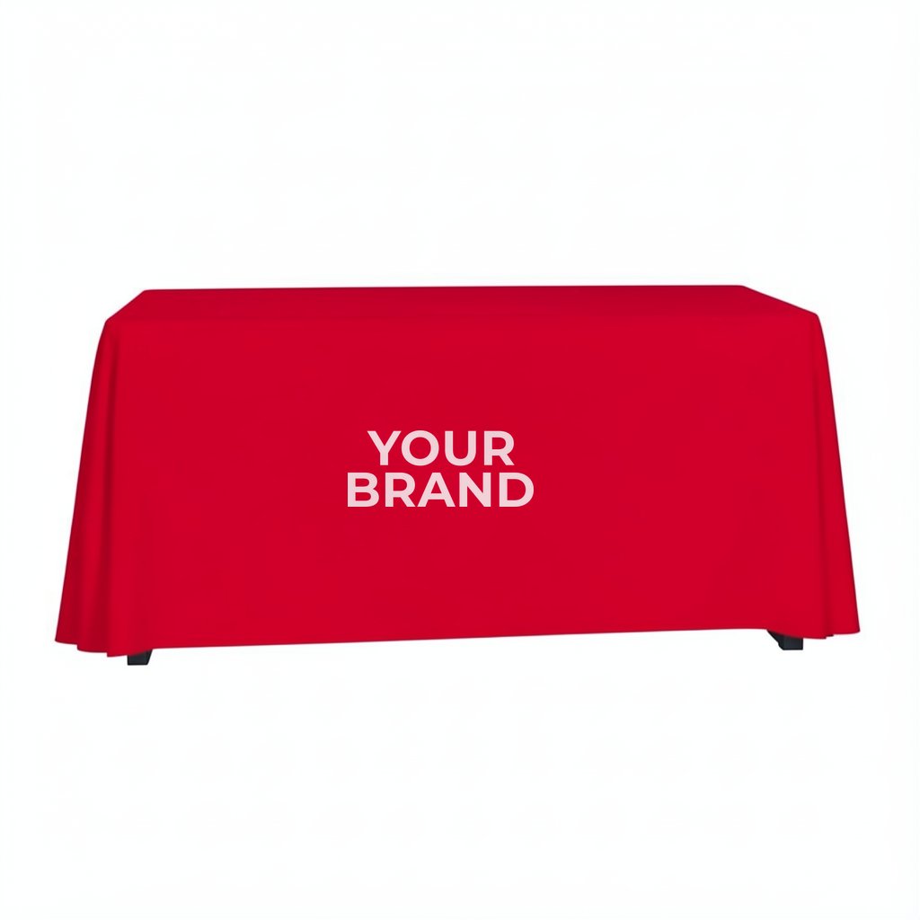 6' LazerLine 4-Sided Throw Full-Color Front Only