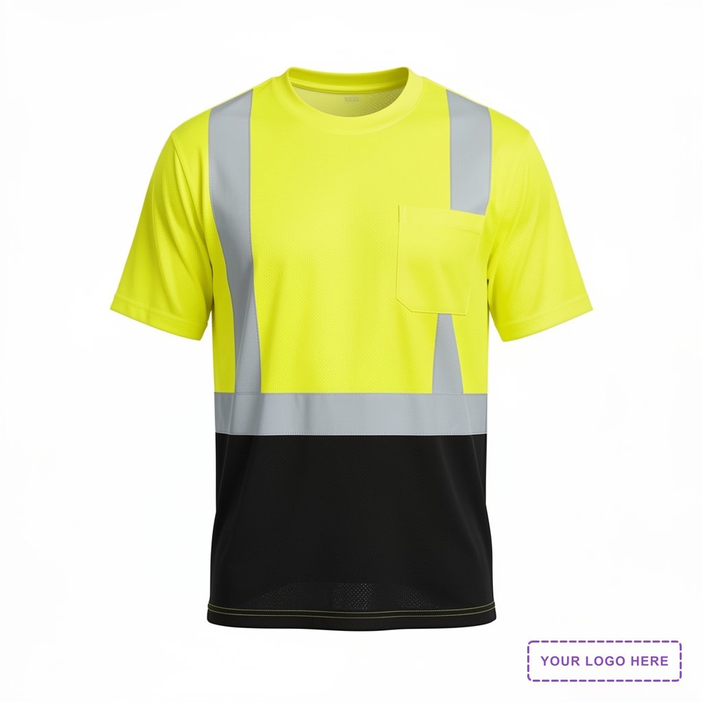CornerStone ANSI 107 Class 2 Short Sleeve Mesh Blocked Tee CS205
