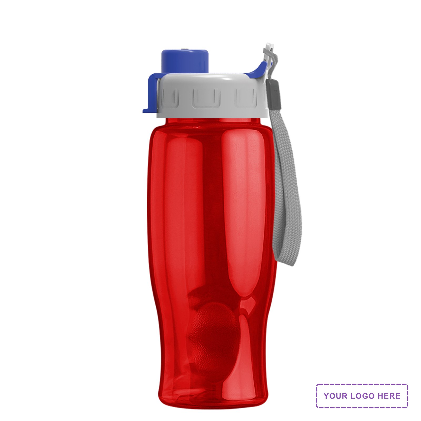 Garyline® Poly+ Bottle with Quick-Snap Lid - 27 oz.