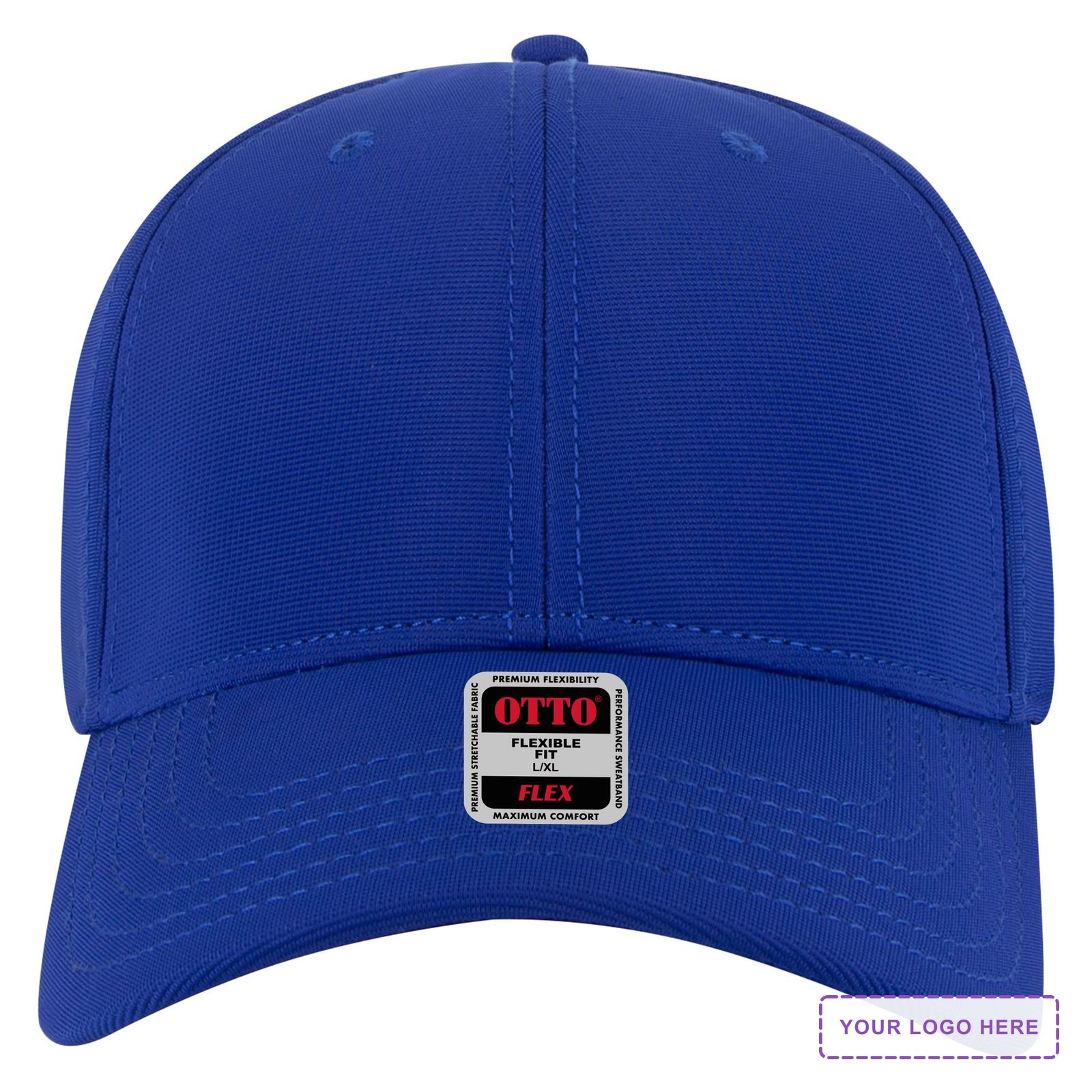 OTTO CAP® OTTO FLEX® Fitted 6 Panel Low Profile Baseball Cap