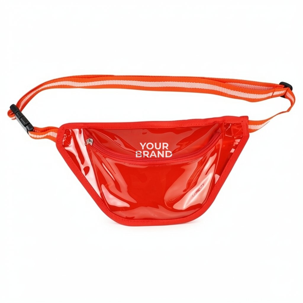 Diamond Clear TPU Belt Bag