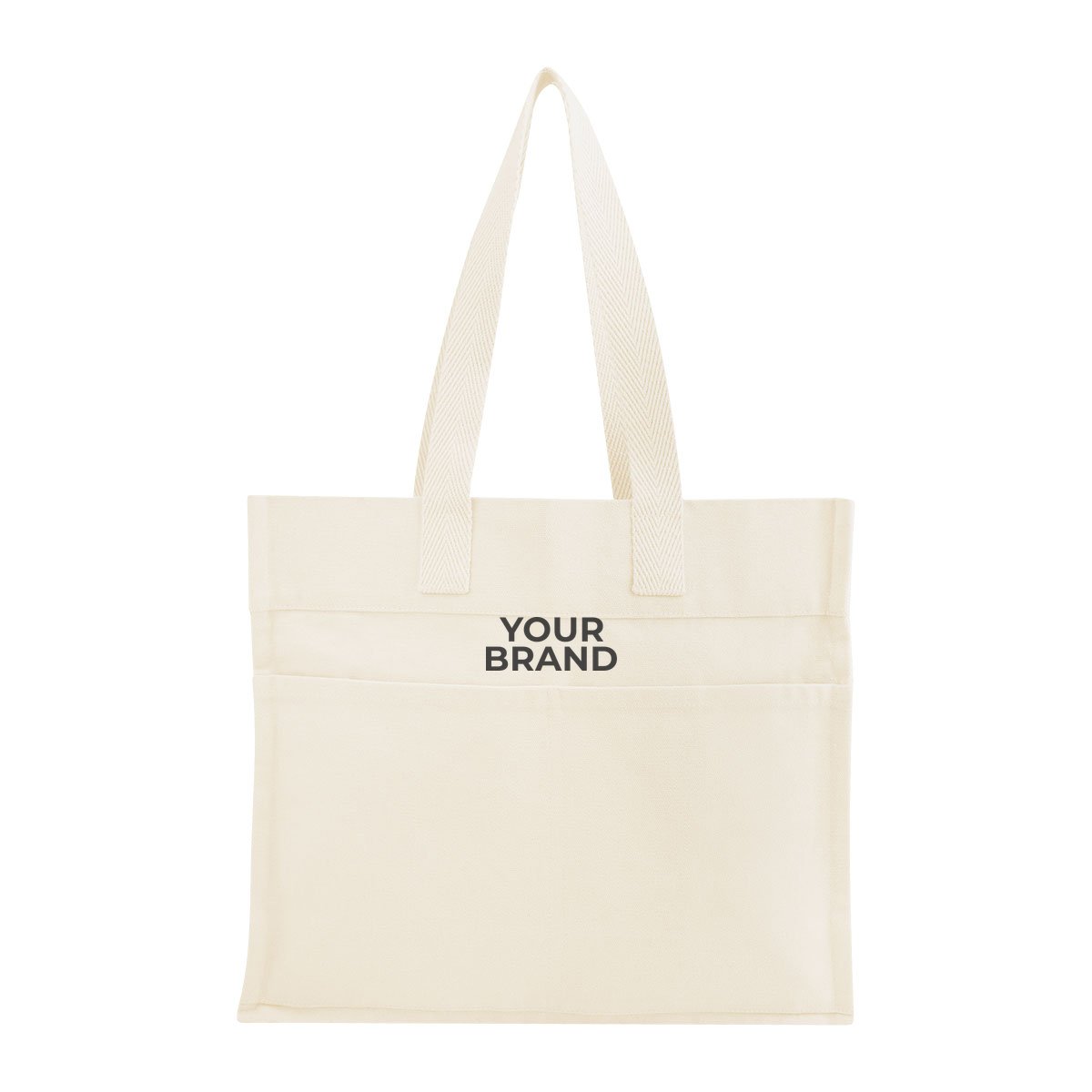 Aware™ 14 Oz. Recycled Cotton North/South Tote