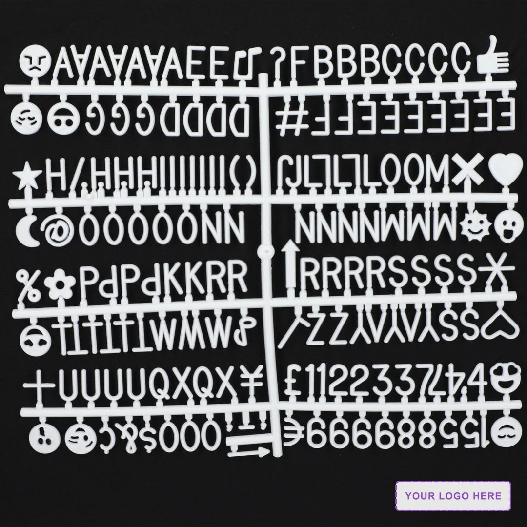 Felt Board with Letters
