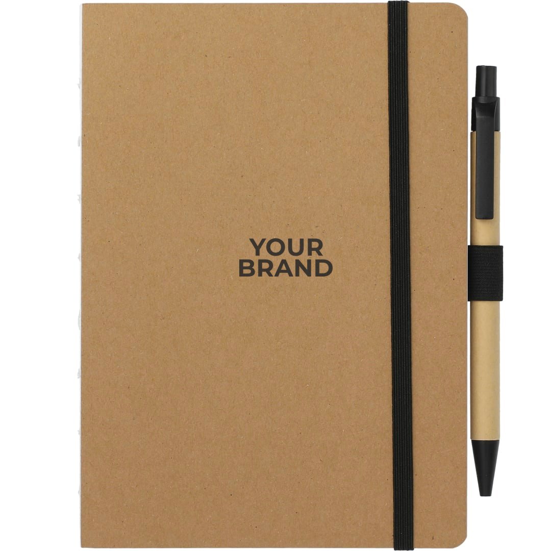 FSC® Recycled 5" x 7" Notebook and Pen Set