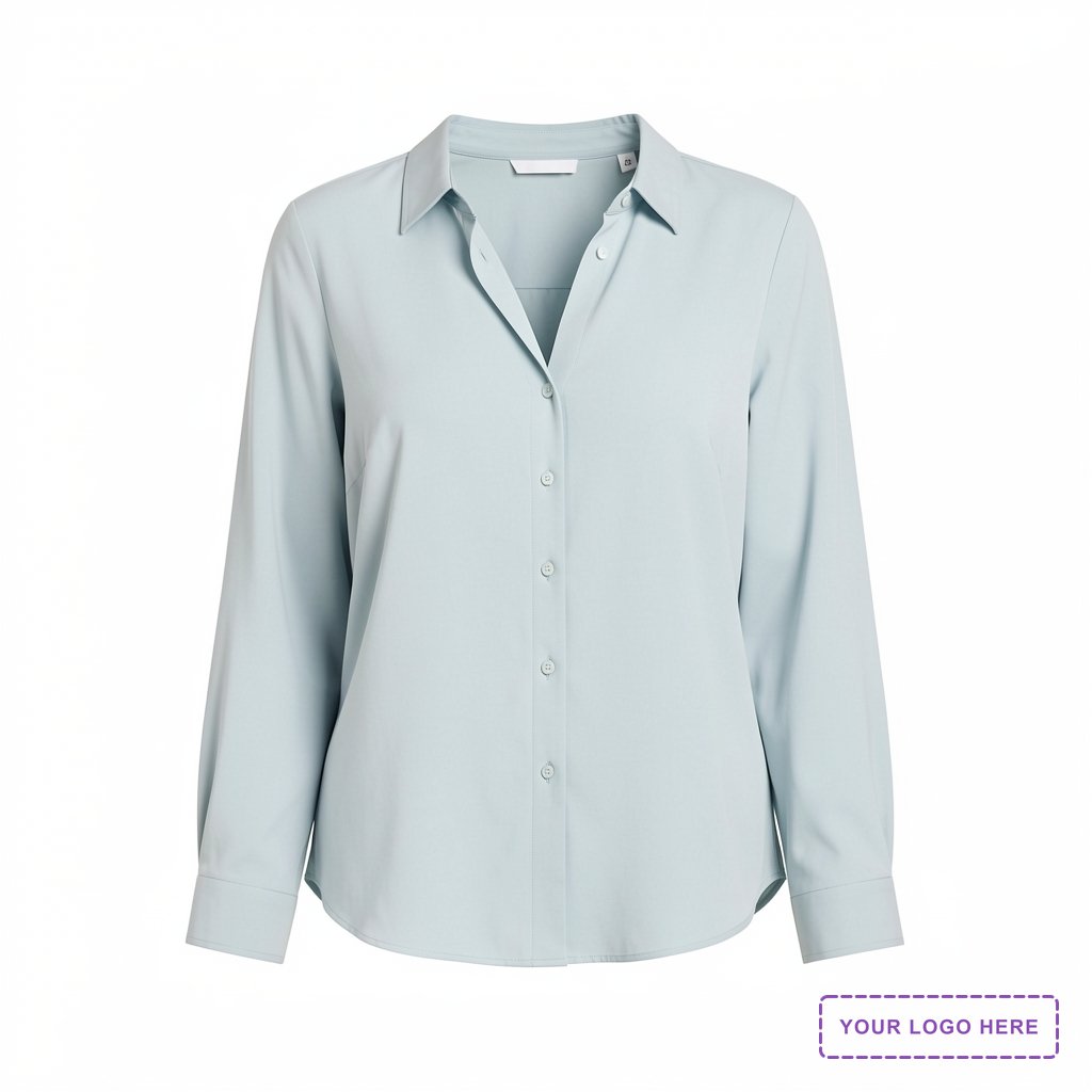 Mercer+Mettle Women's Long Sleeve Buttery Soft Blouse MM2017