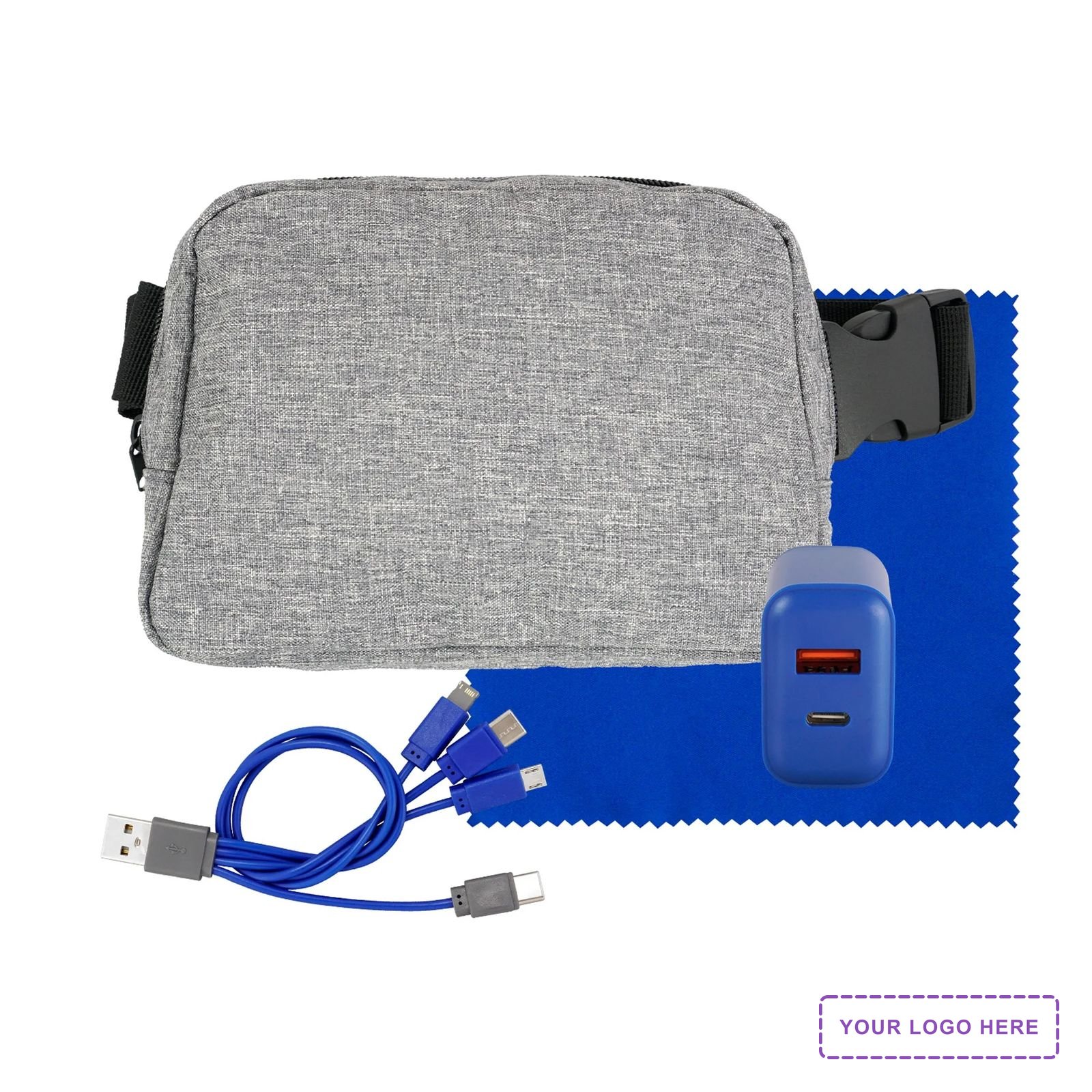 Fast Charger Recycled Fanny Pack Set