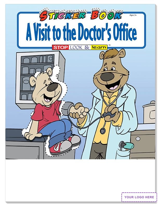 STICKER BOOK SET - A Visit to the Doctor's Office Sticker Book Fun Pack