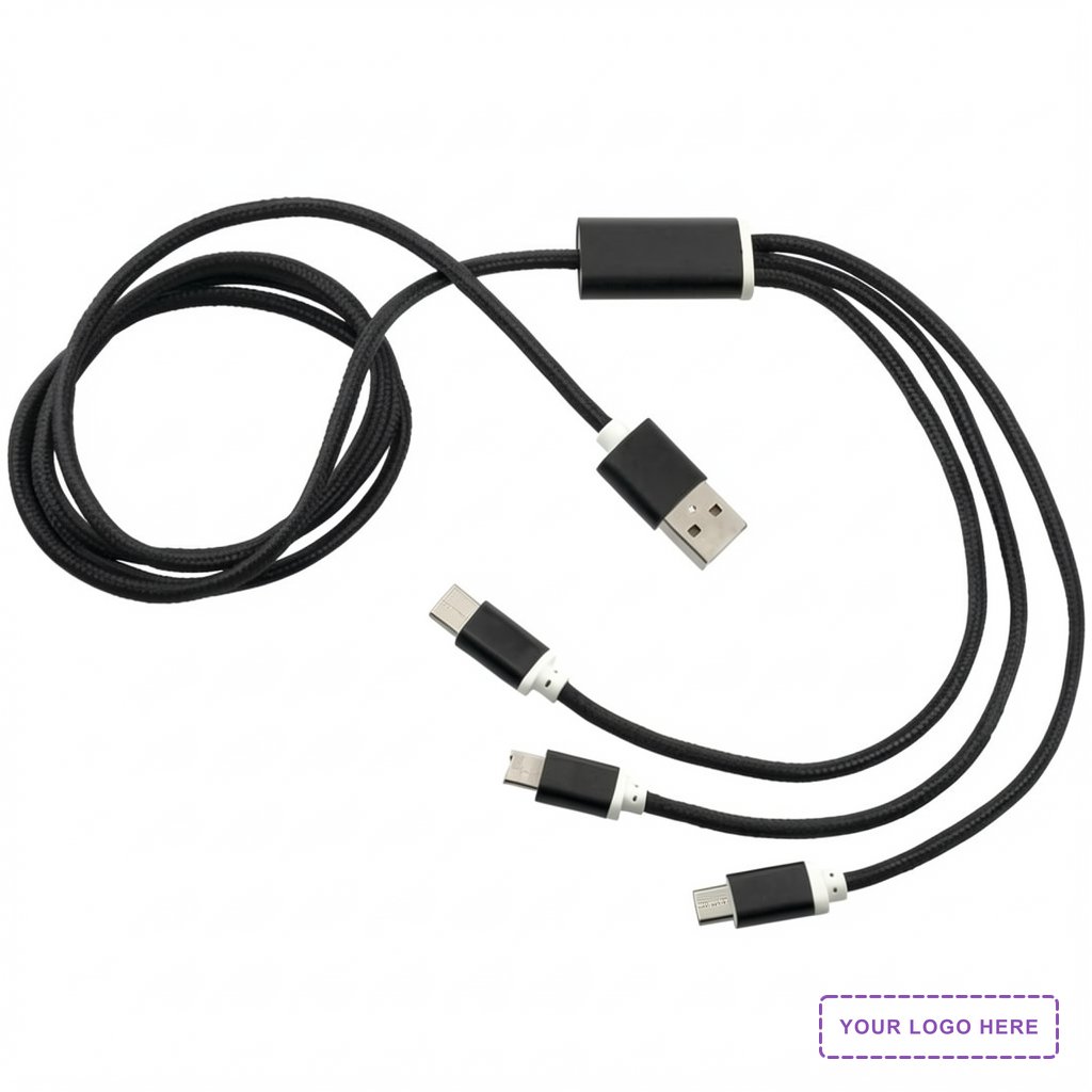 Realm 3-in-1 Long Charging Cable