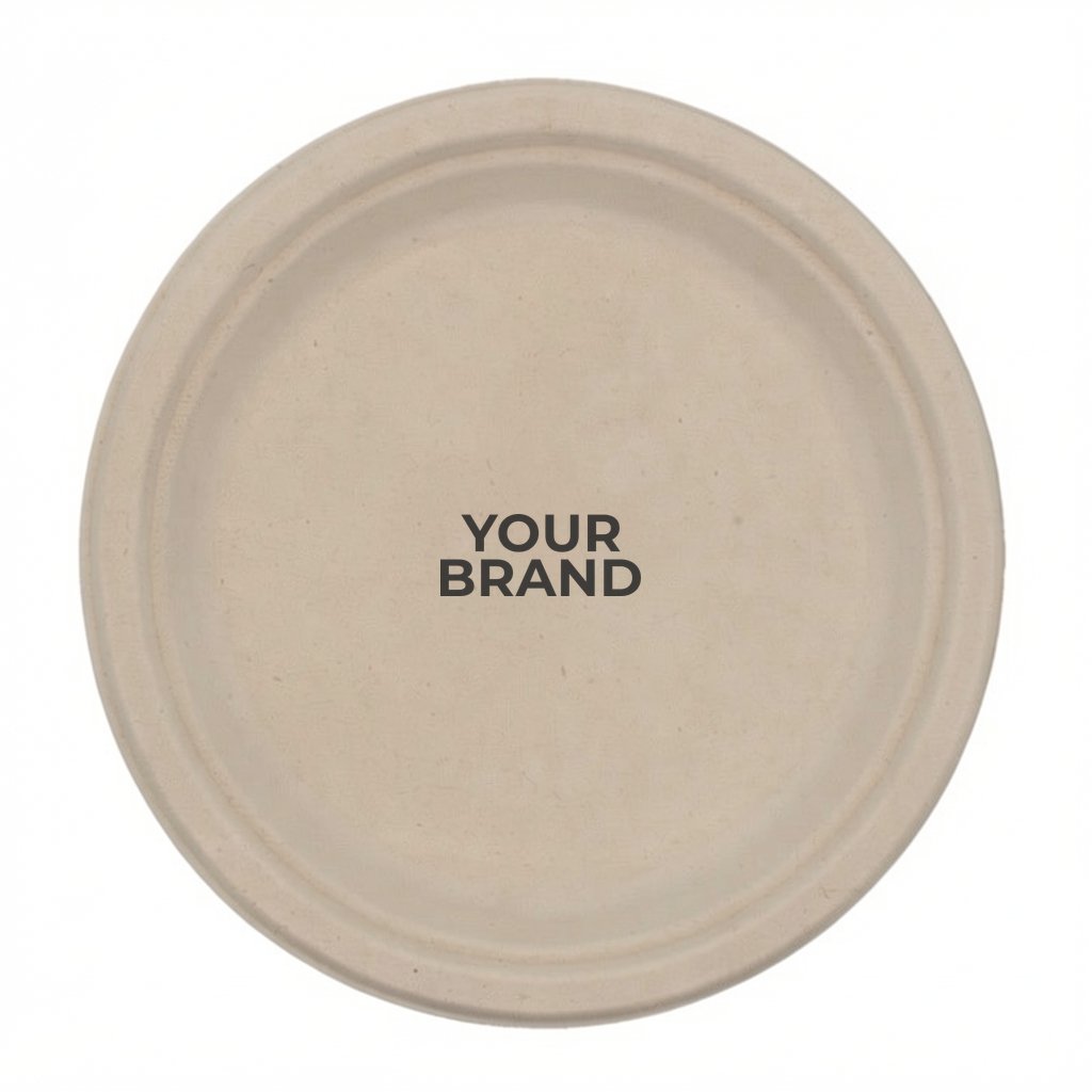 9" Eco-Friendly Paper Plate