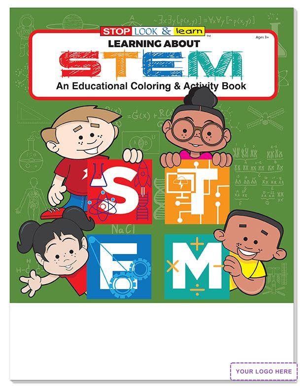 COLORING SET - Learning About STEM Fun Pack