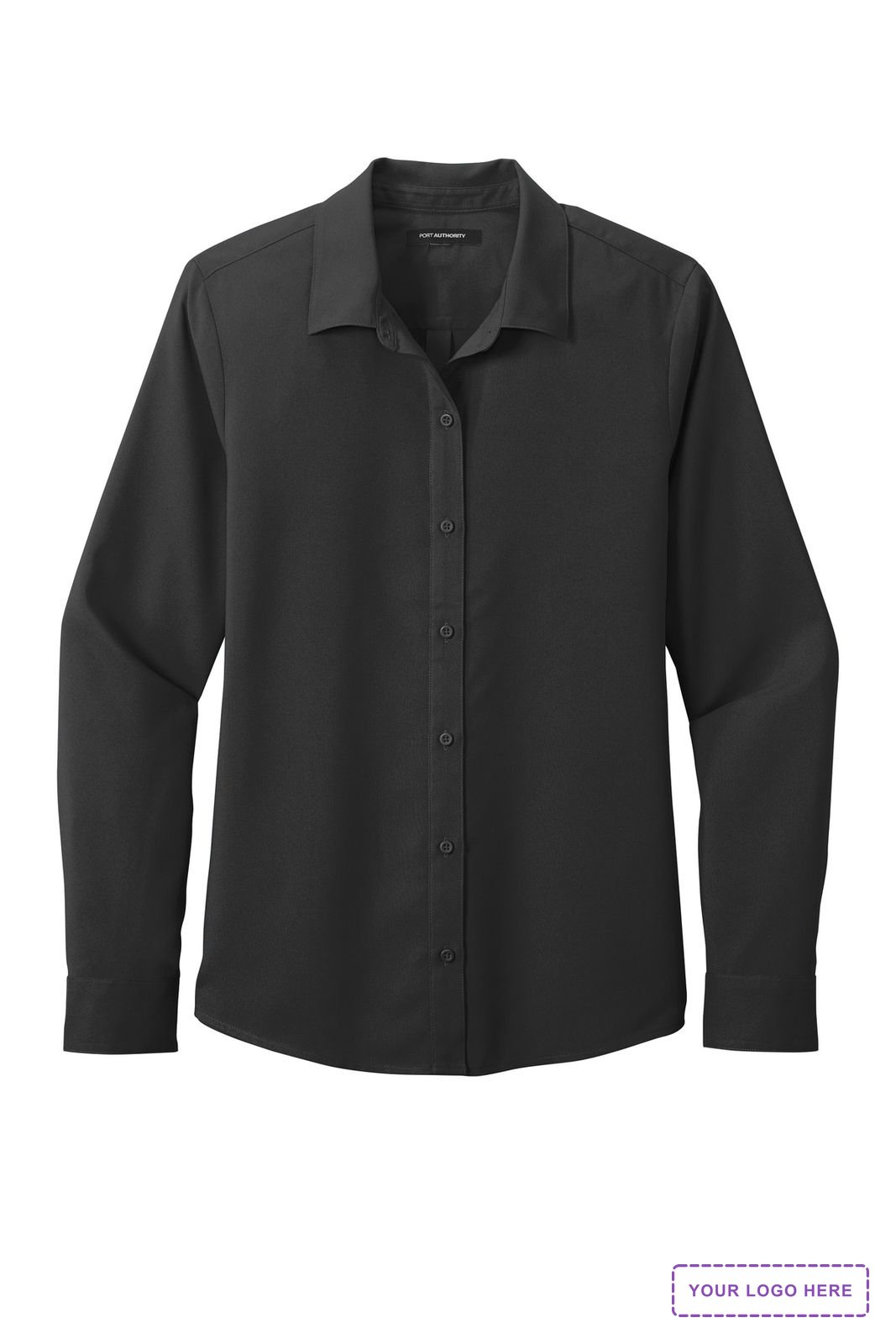 Port Authority Women's Long Sleeve Performance Staff Shirt LW401