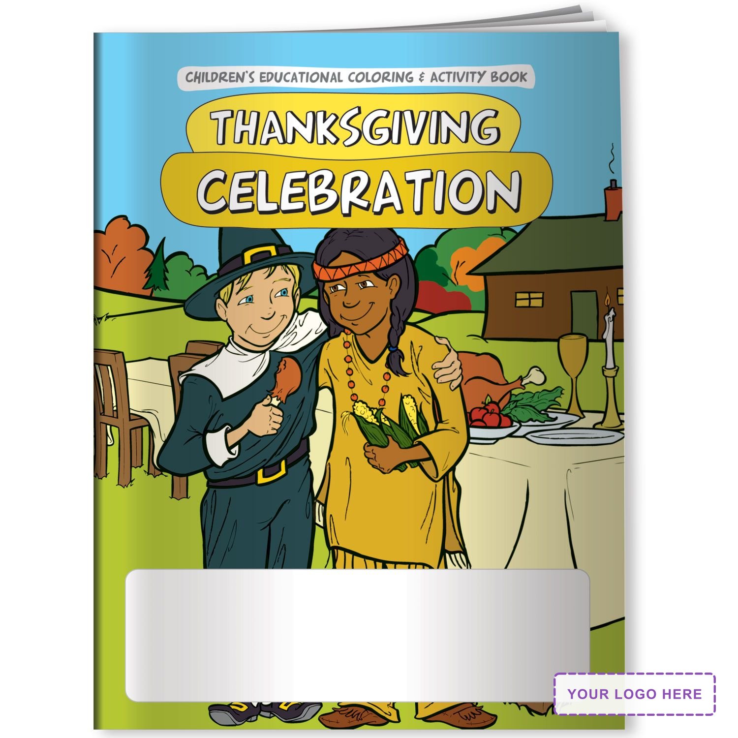 Coloring Book - Thanksgiving Celebration