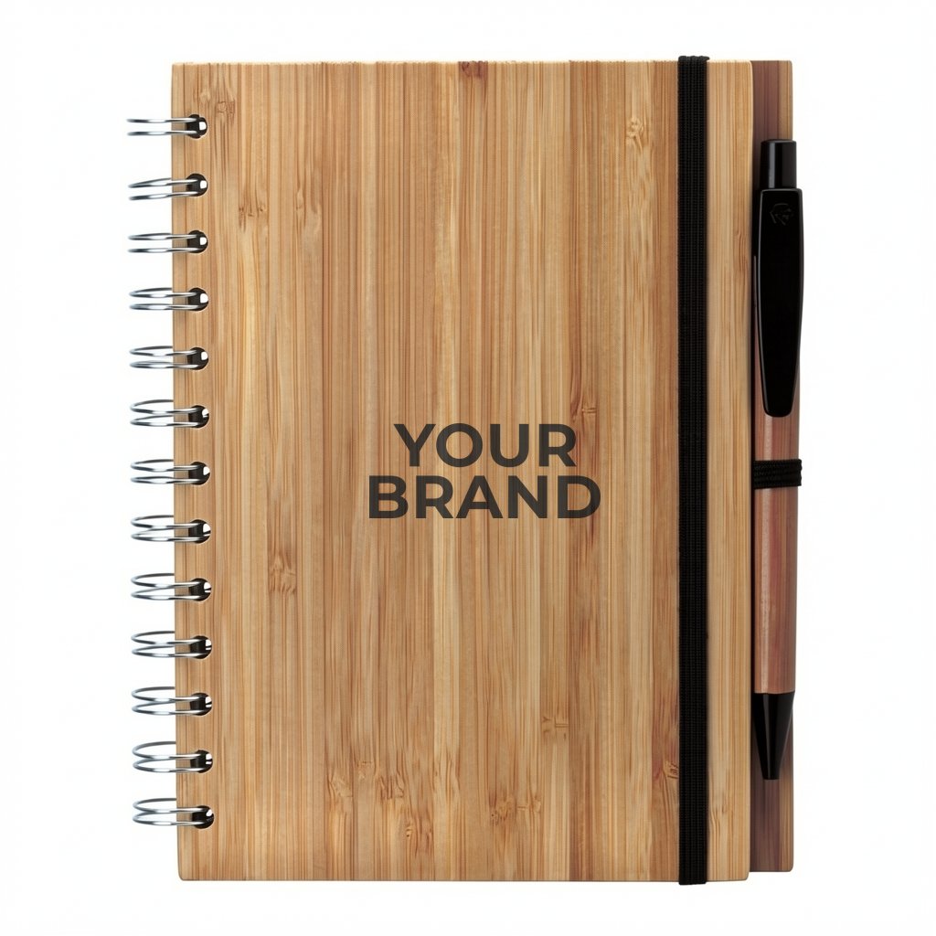 Albany Bamboo Notebook & Pen