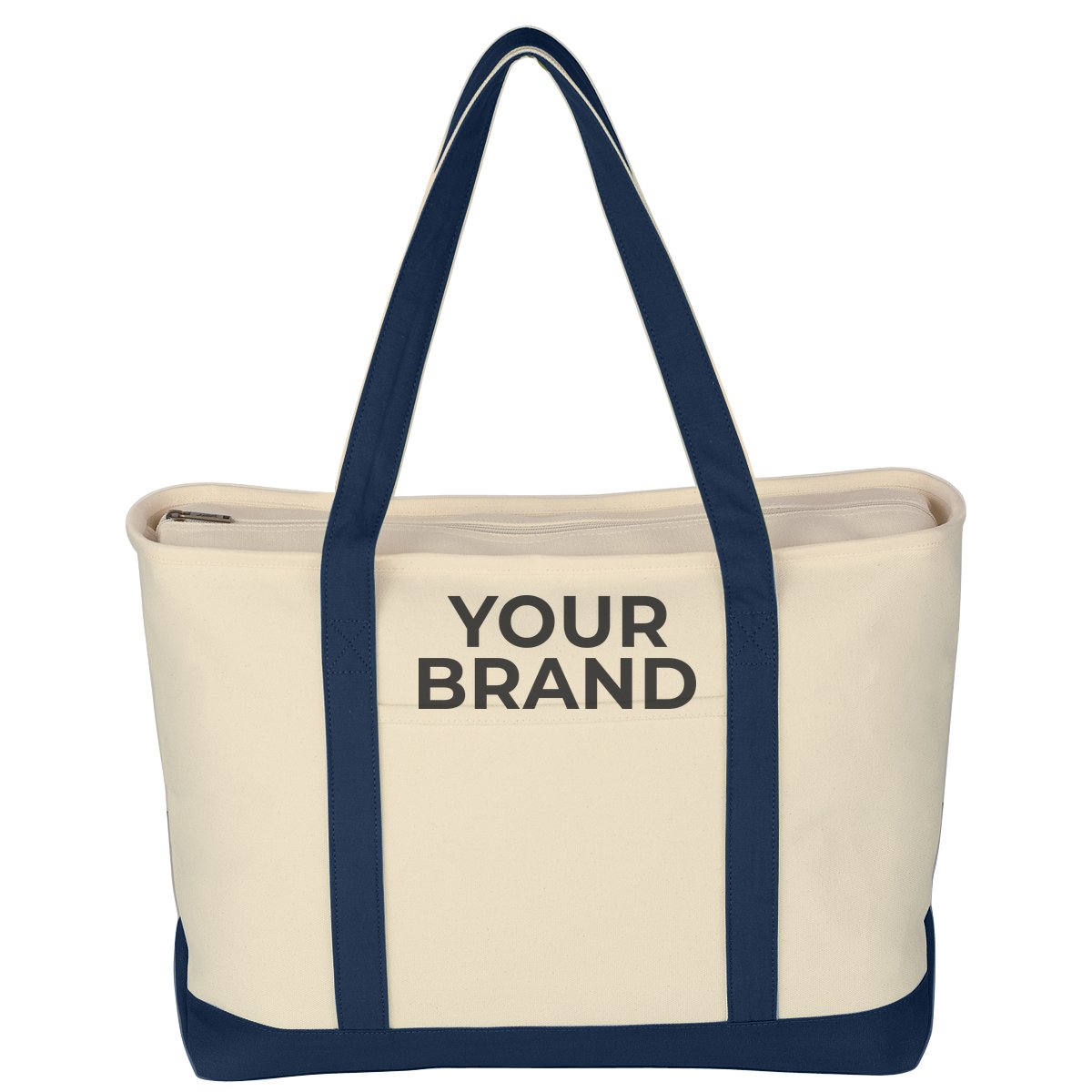 Large Starboard Cotton Canvas Tote Bag