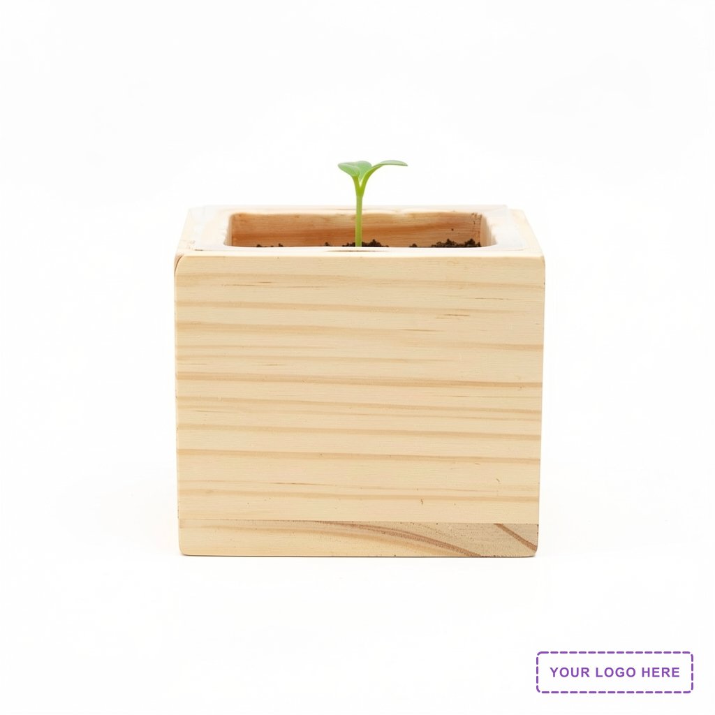 Wooden Cube Grow Kit