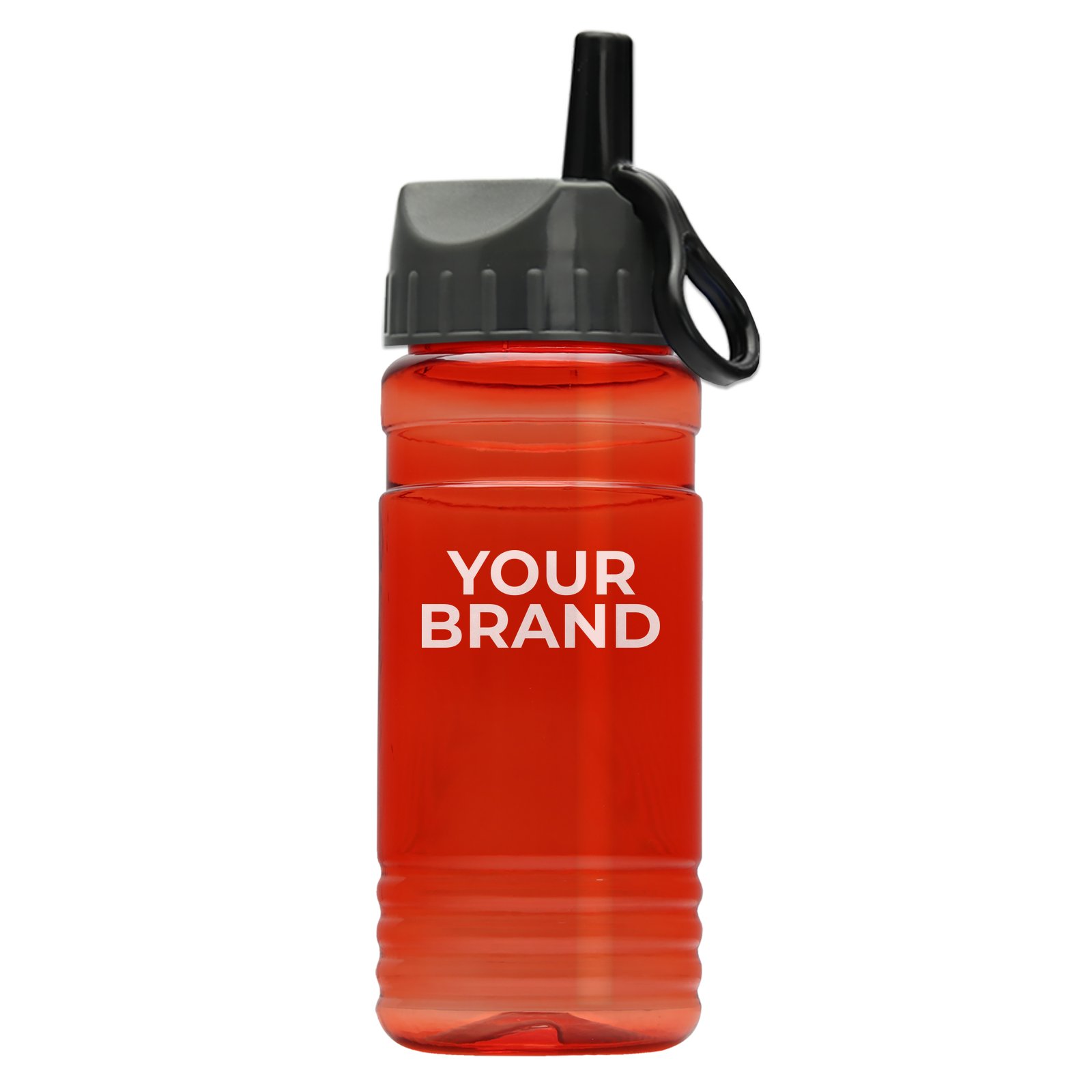 Garyline® Groove Tritan® Bottle with Ring-Straw Lid - 20 oz.