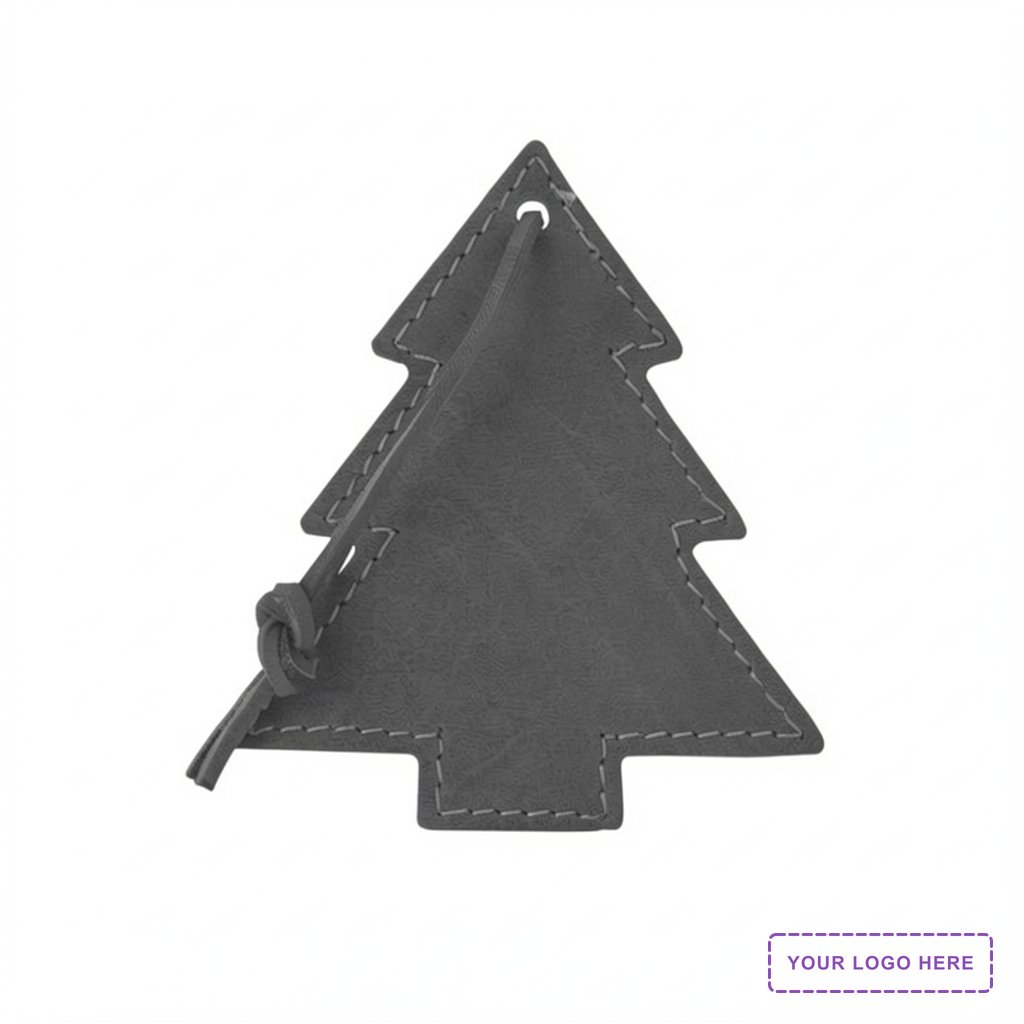 Tannenbaum Leather Tree Ornament