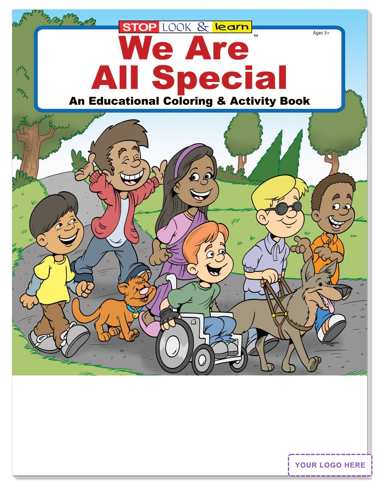Coloring Book: We Are All Special