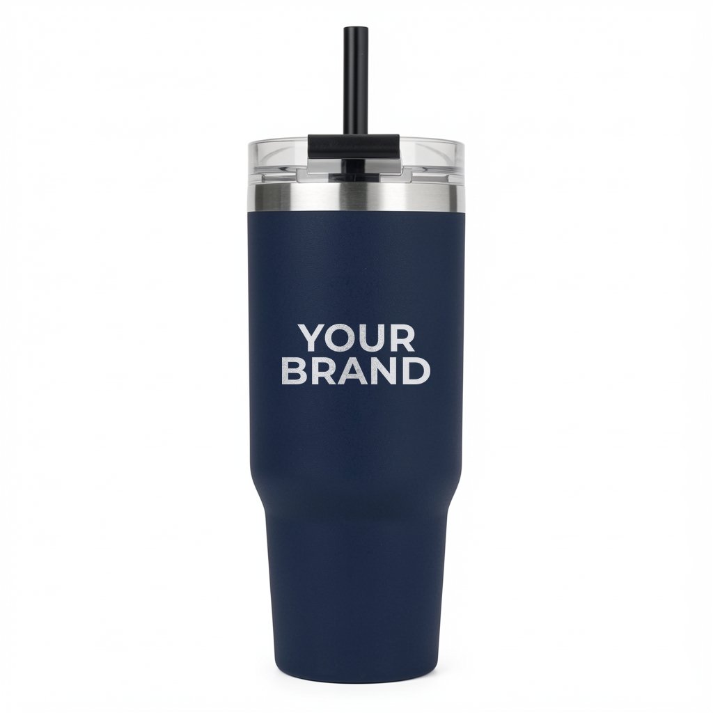 40 Oz. Full Color Naomi Intrepid Stainless Steel Tumbler