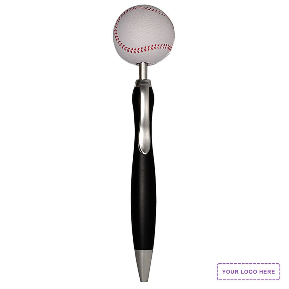 Baseball Top Click Pen
