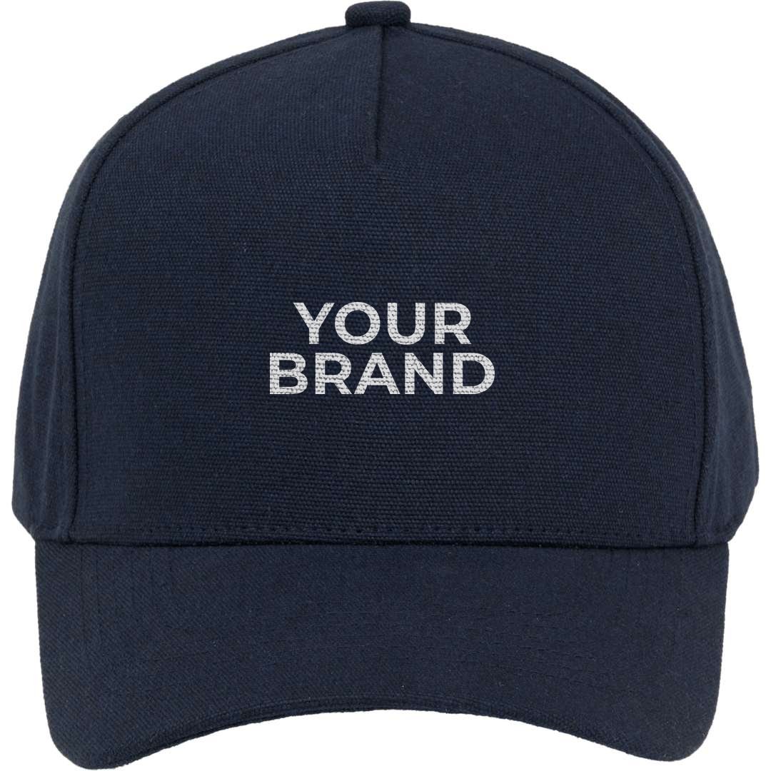 Recycled Cotton Canvas 5 Panel Ballcap - Unisex