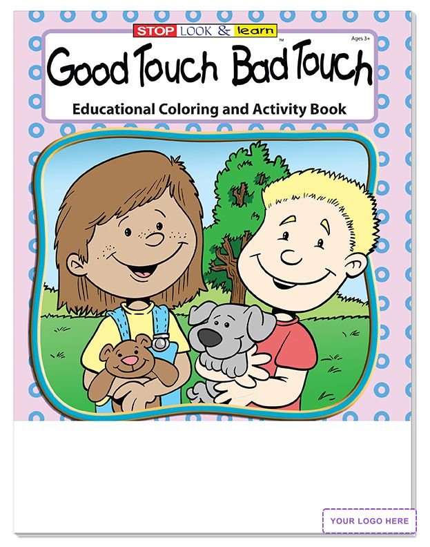 COLORING SET - Good Touch Bad Touch Coloring Book Fun Pack
