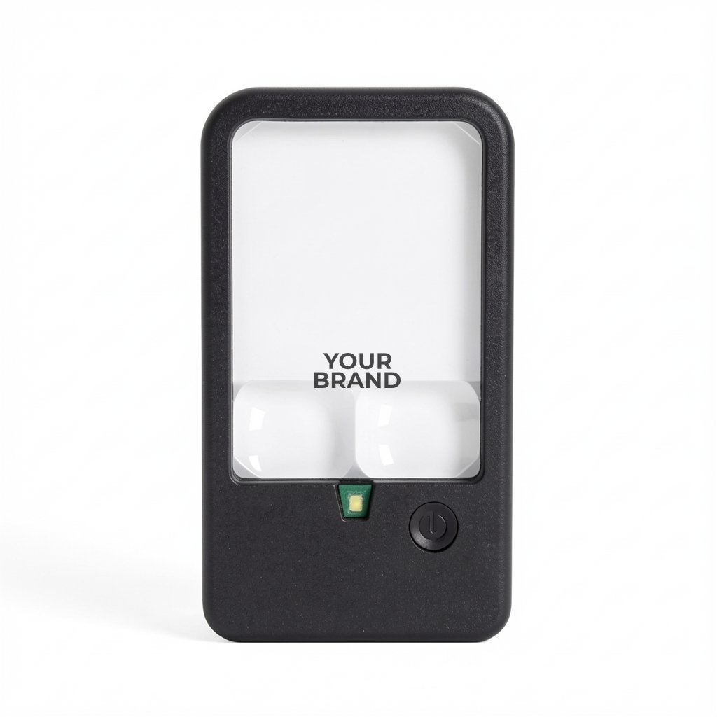 Best Buddy Tools ® Rechargeable LED Pocket Magnifier