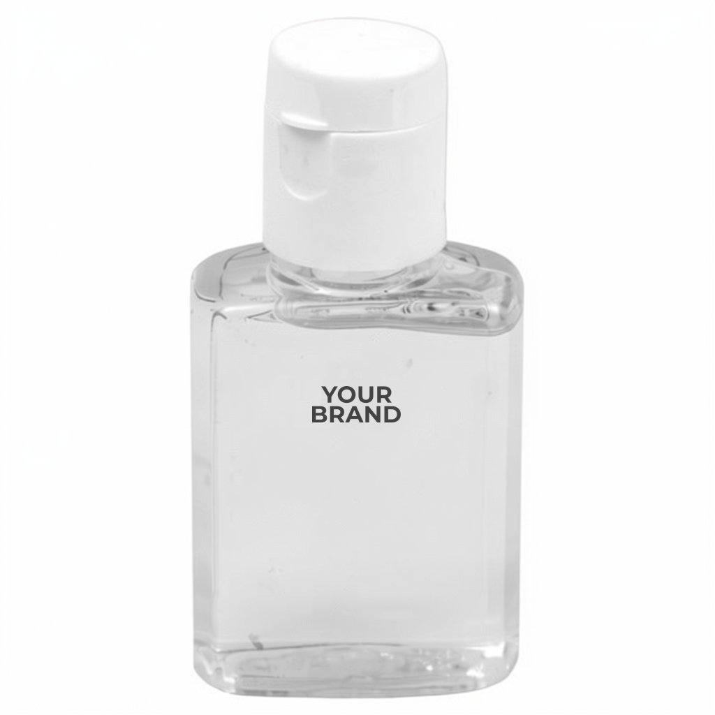 "Sanpal Mini SC" .5 oz Compact Hand Sanitizer Antibacterial Gel in Flip-Top Squeeze Bottle