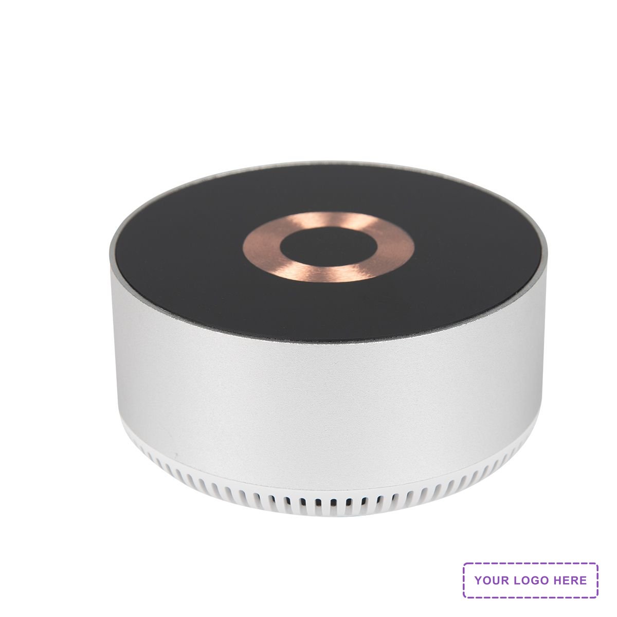 15W Glass Top Wireless Charger & Speaker