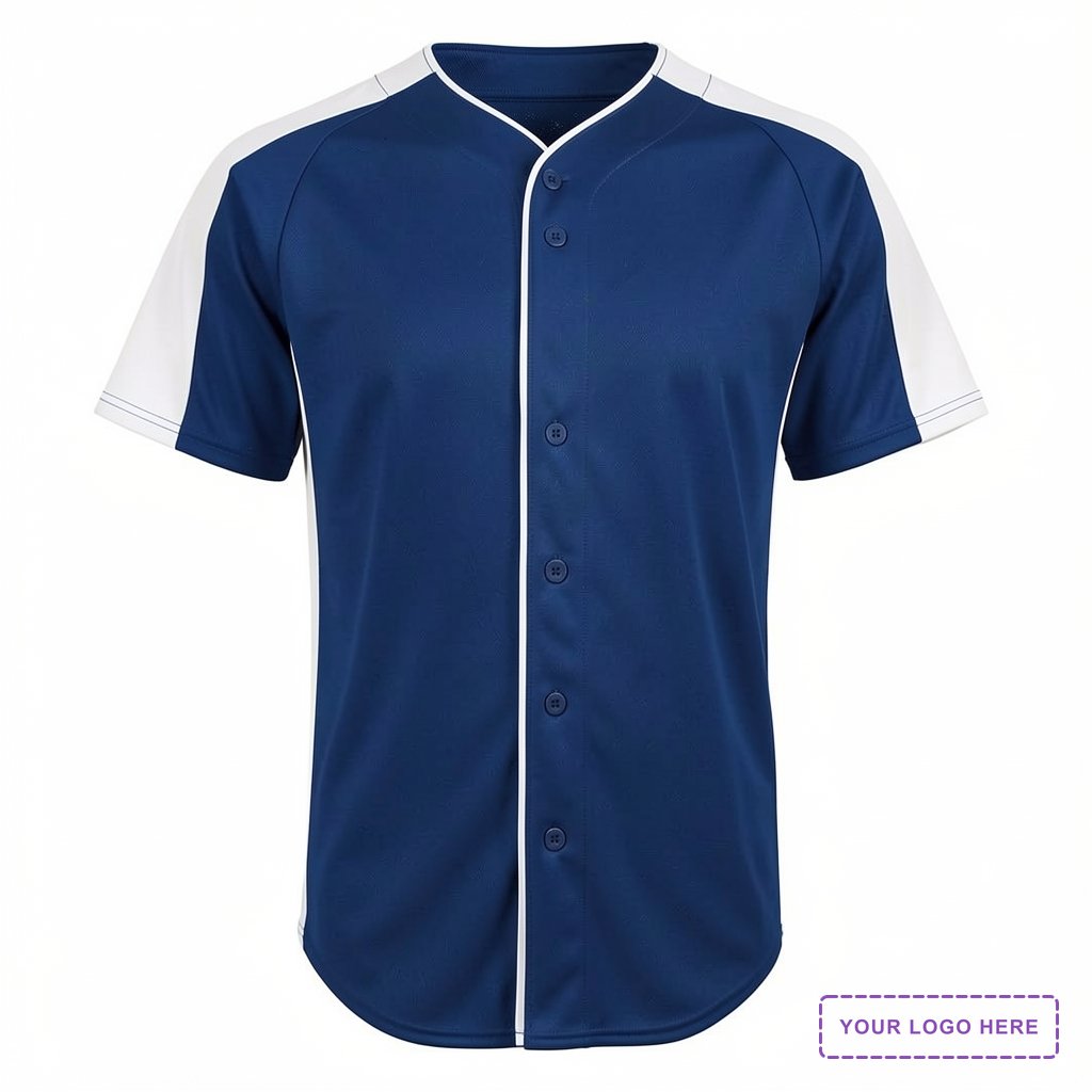 Youth Full Button Baseball Jersey - 1656