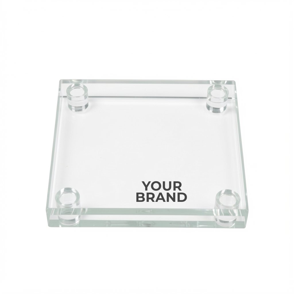 Economy Glass Coaster Set