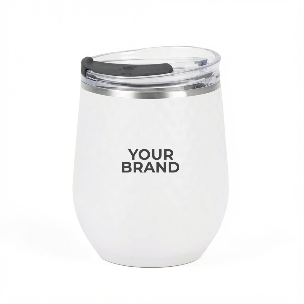 12 Oz. Swig Life™ Golf Ball Stainless Steel Stemless Wine Tumbler