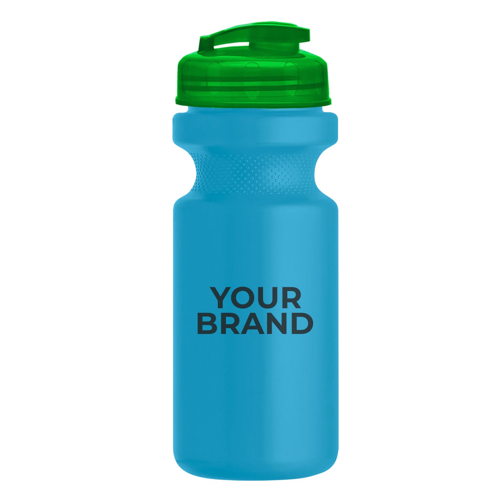 Garyline® Recycled Bike Bottle with Flip-Top Lid - 22 oz.