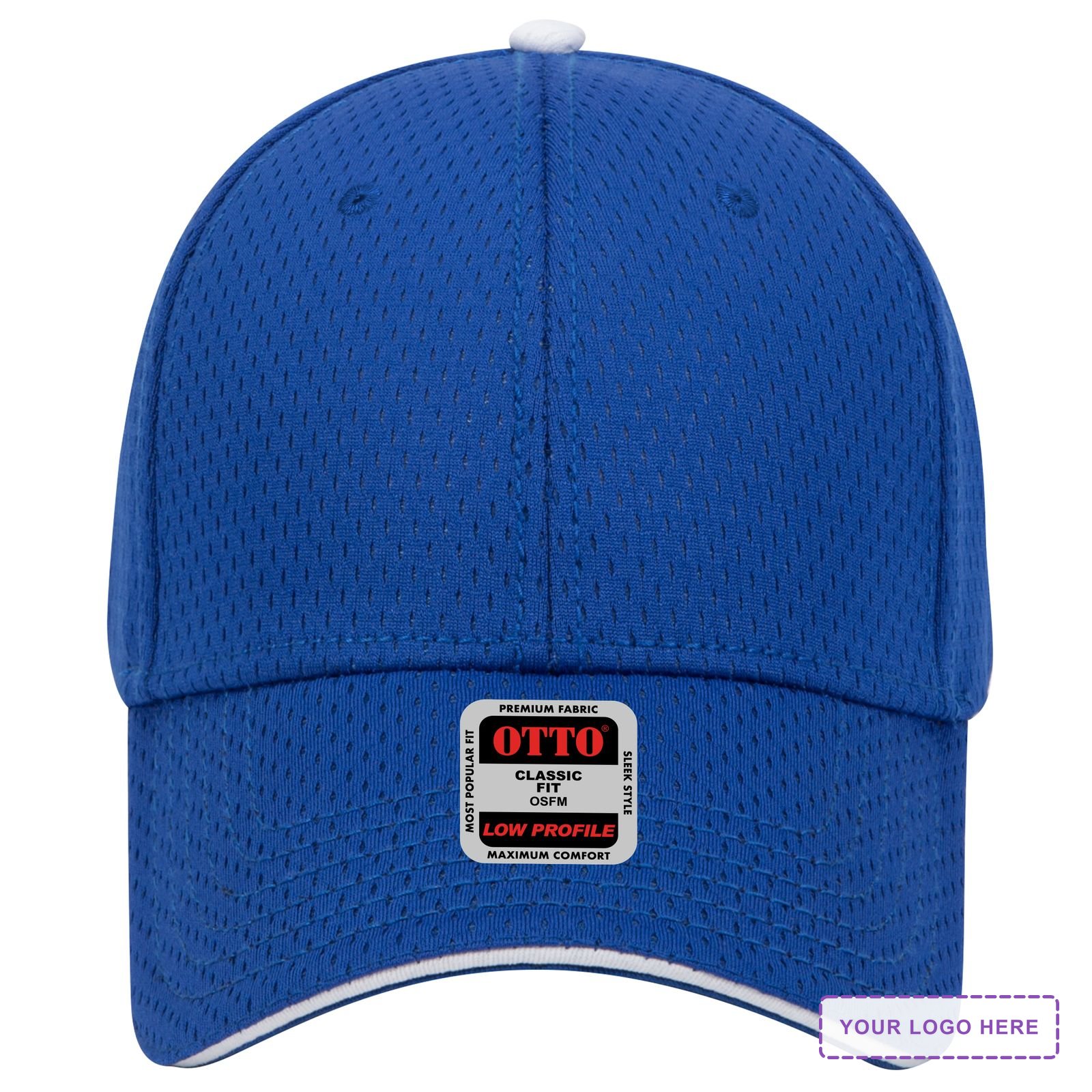 OTTO CAP® 6 Panel Low Profile Baseball Cap