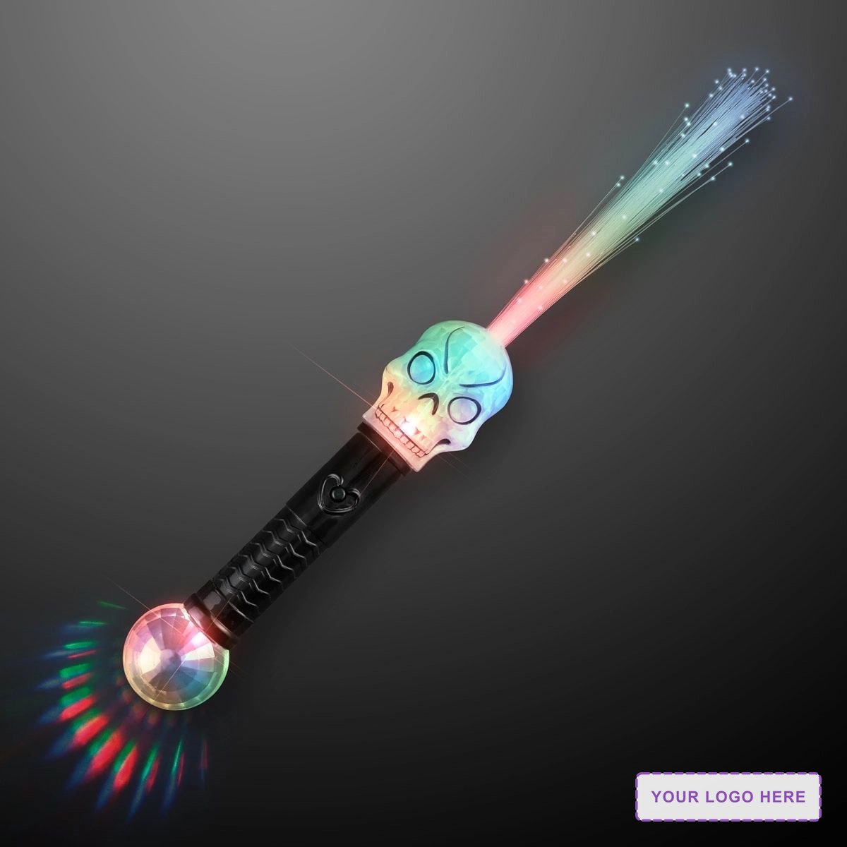 Fiber Optic Light Up Wand