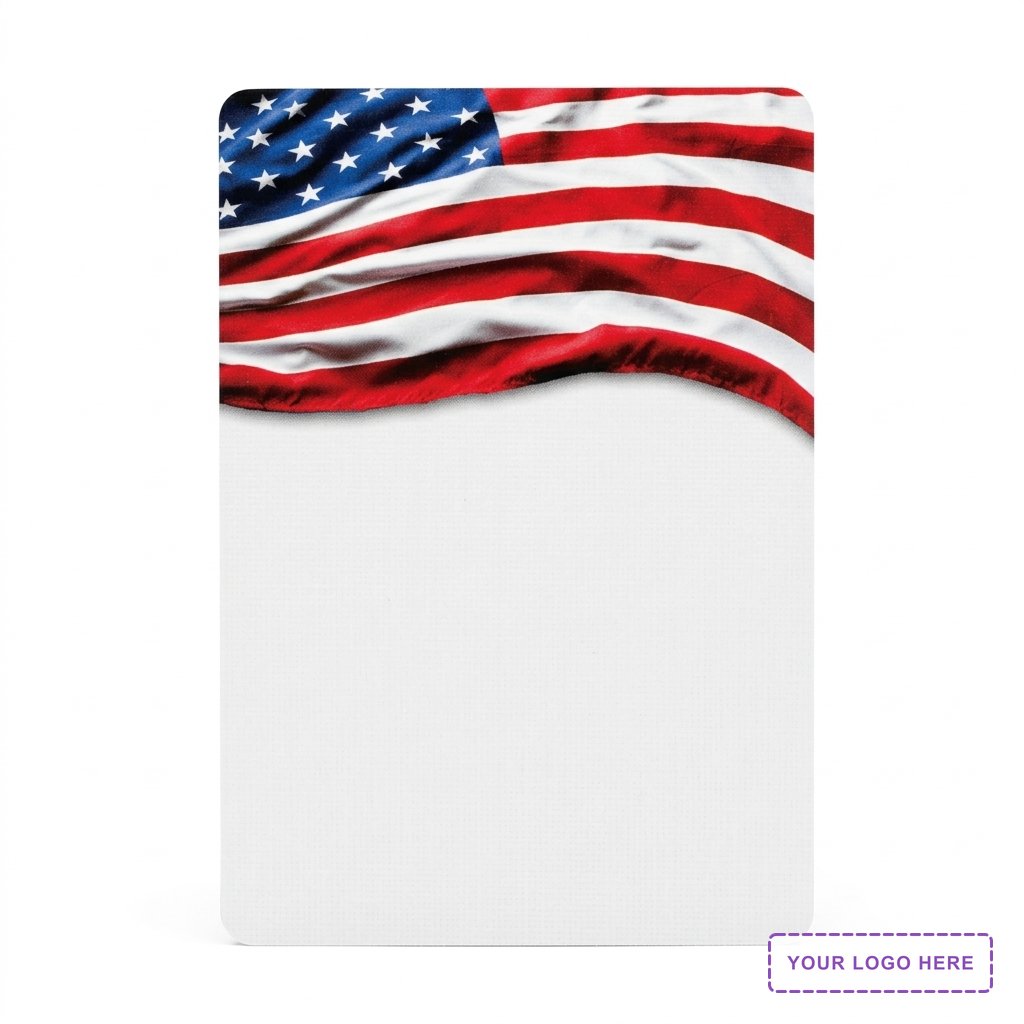 Flag - US - Theme Poker Size Playing Cards