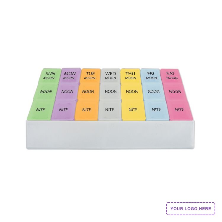 Jumbo Three For Me Medicine Tray