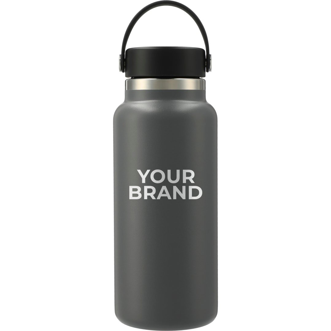 Hydro Flask® Wide Mouth With Flex Cap 32oz · Example of personalization. Yours carries your brand.