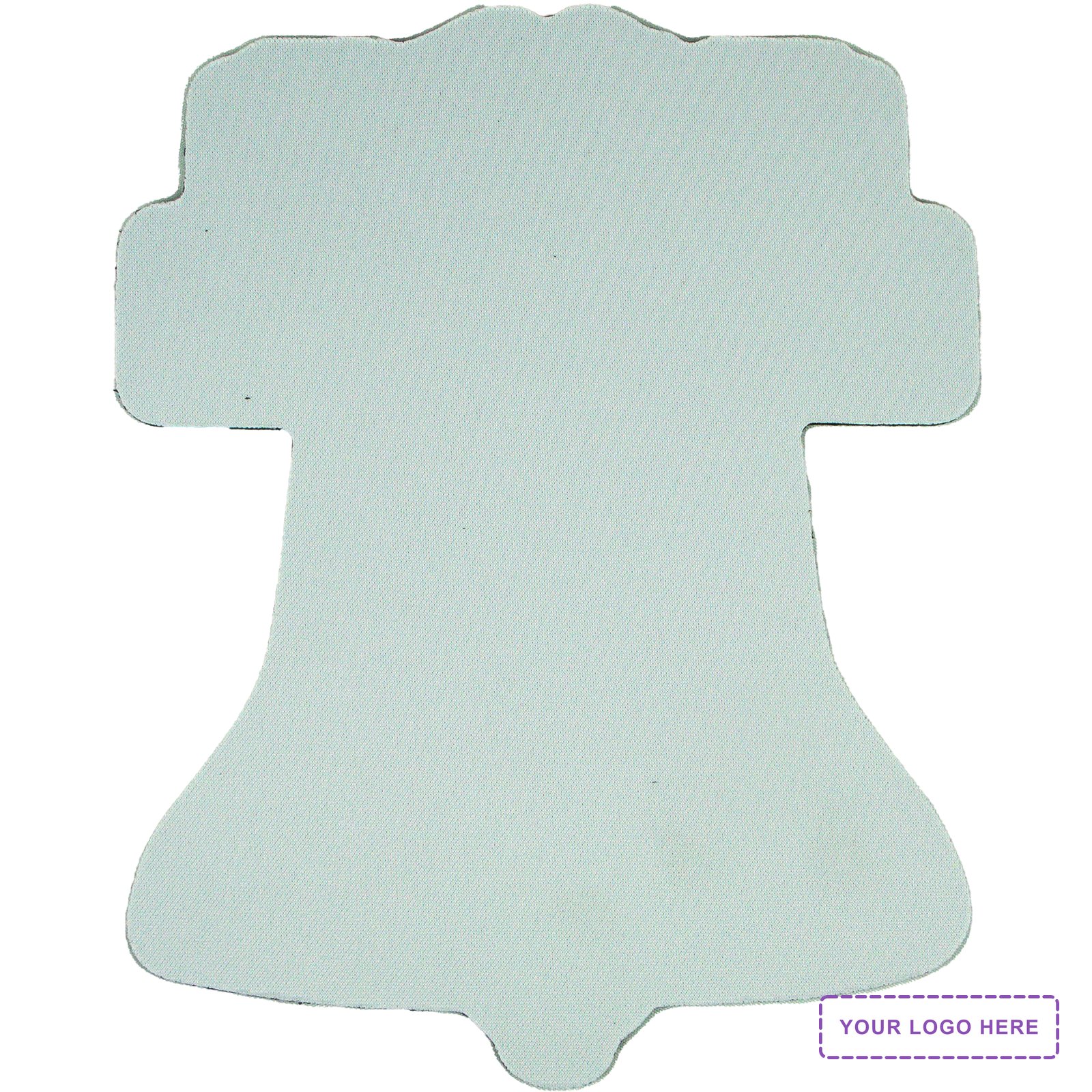Bell Shape Soft Mouse Pad 6.38"x8"x0.125"