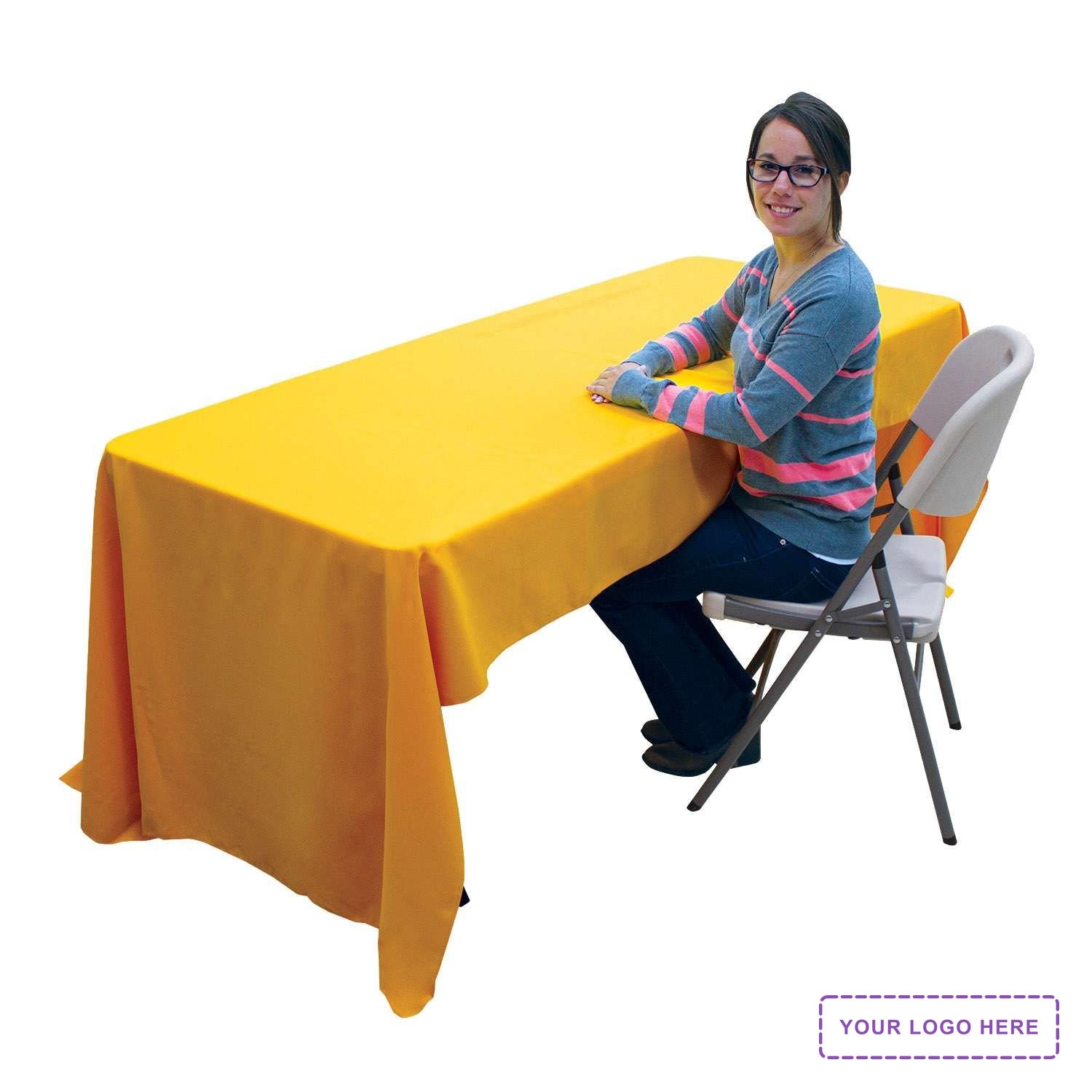 4' Economy Table Throw (Full-Color Full-Bleed)