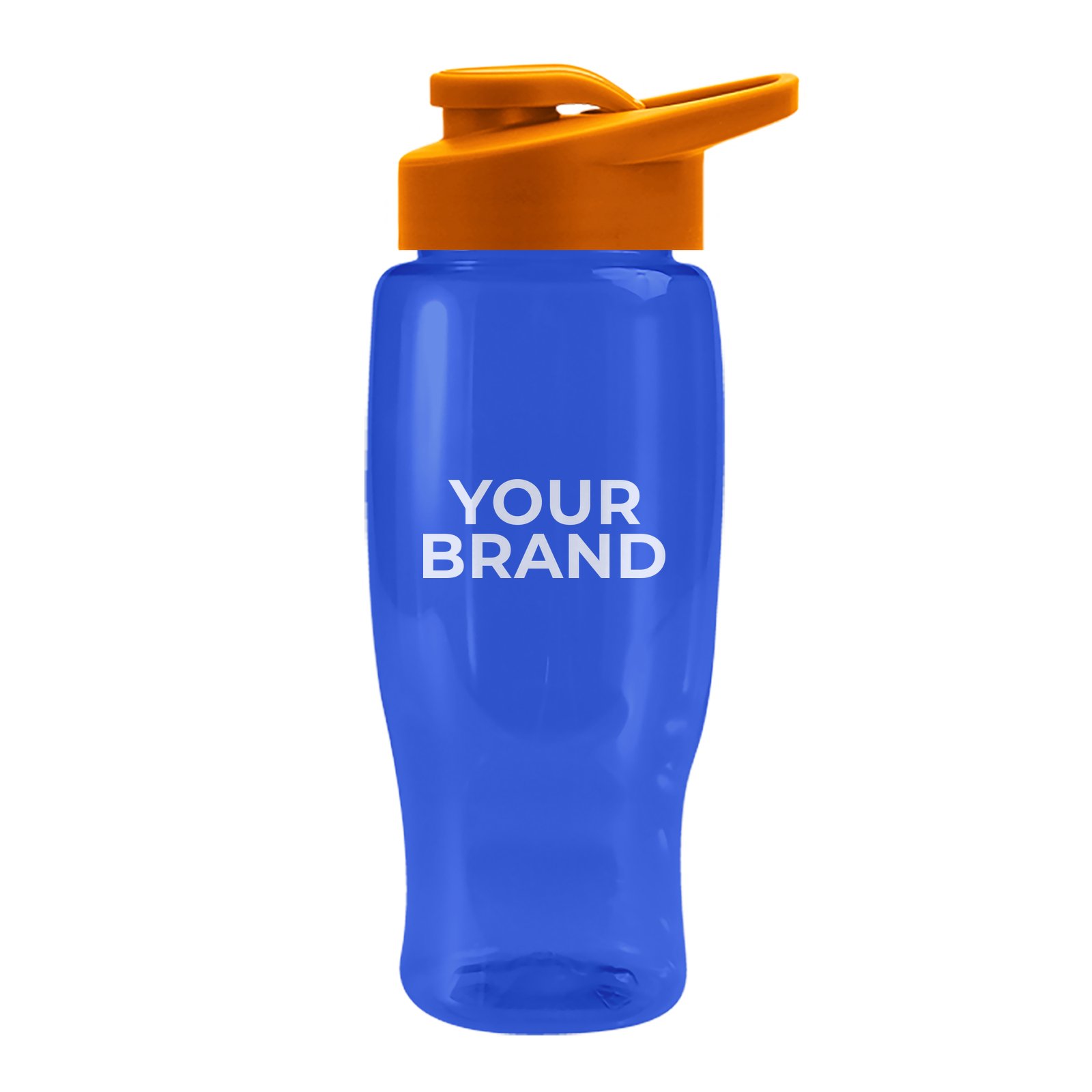 Garyline® Poly+ Recycled Bottle with Drink-Thru Lid - 27 oz.