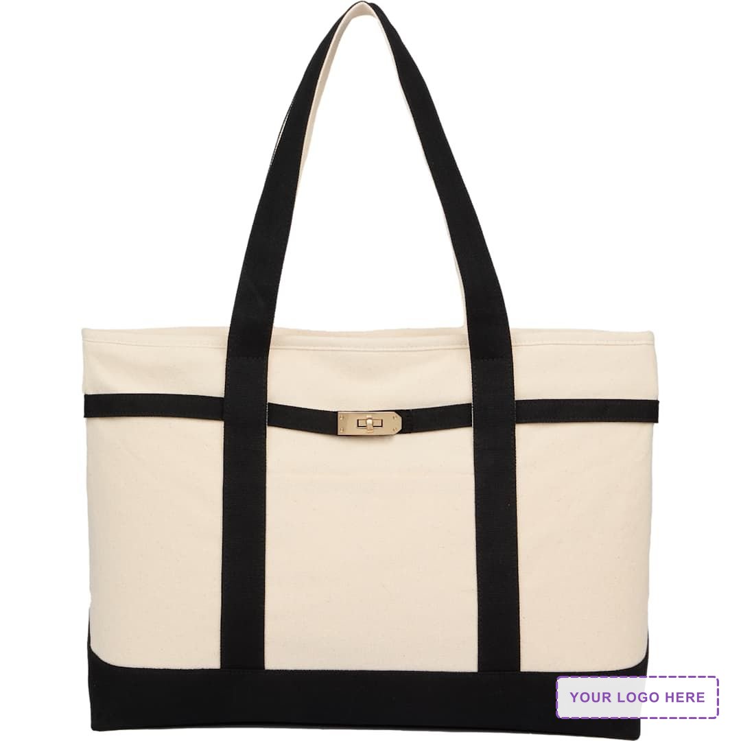 Jane Recycled Cotton Buckle Tote