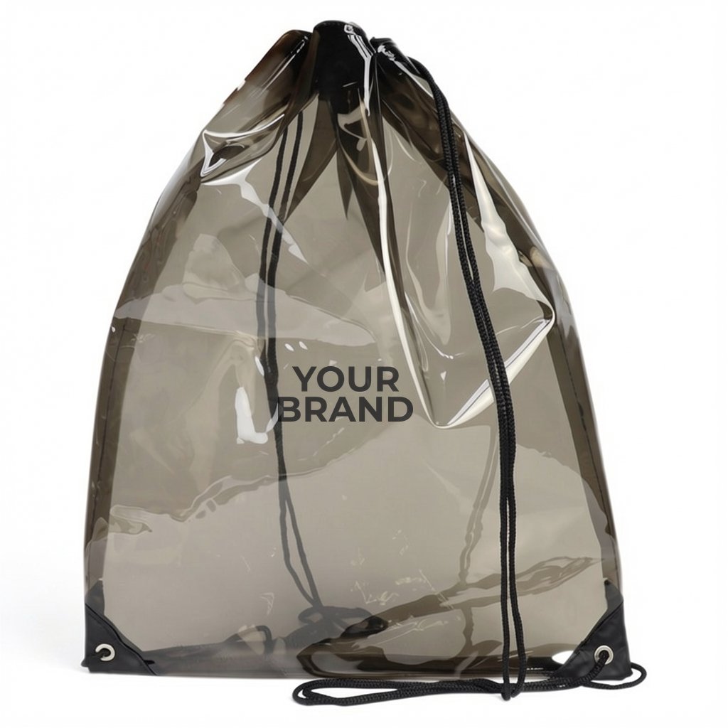 Diamond Clear TPU Drawstring Bag