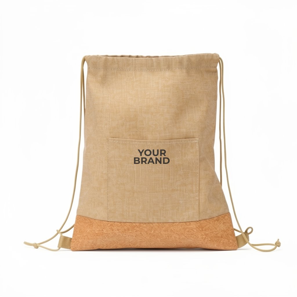 Carina RPET & Cork Drawstring Bag