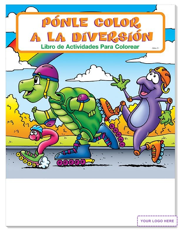 COLORING BOOK - Fun To Color (Spanish) Coloring & Activity Book