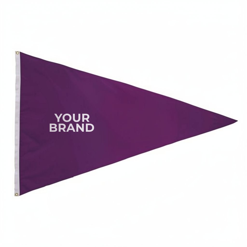 4' x 6' Nylon Pennant Flag Single-Sided