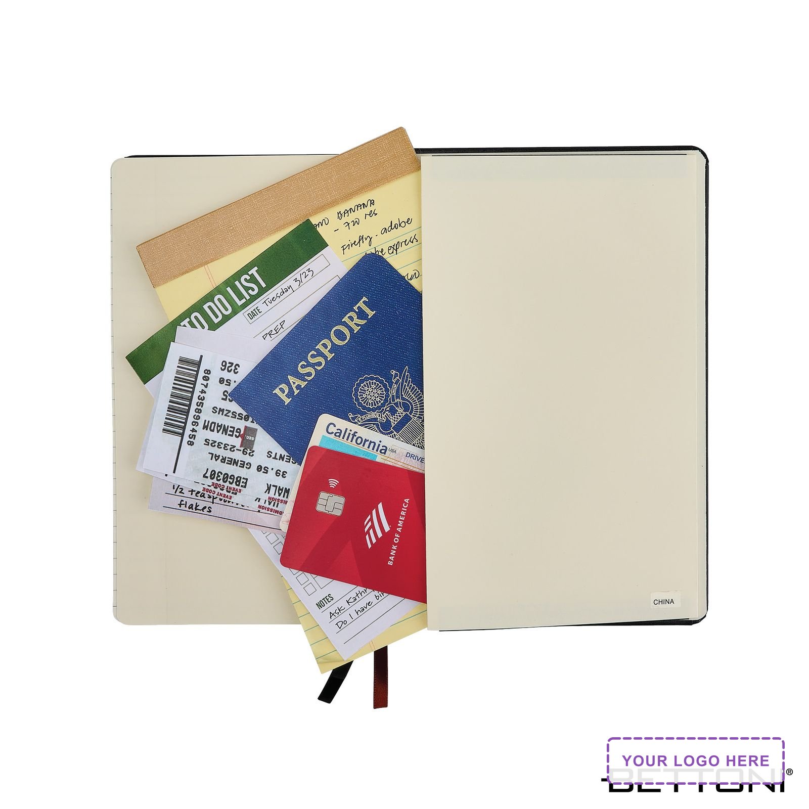 Bettoni® Capannori 400-Page Journal Book