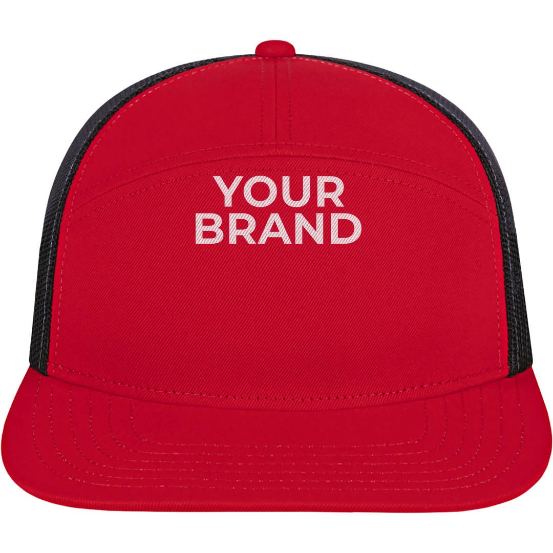 Cap America 7 Panel Trucker Cap